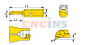 MPR-6-R0.05-L22-JF610M Мини-резец для продольного растачивания