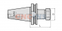 BT40-ER25-070 Патрон цанговый