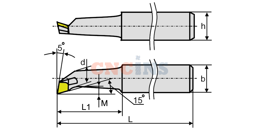  Резцы расточные для глухих отверстий 